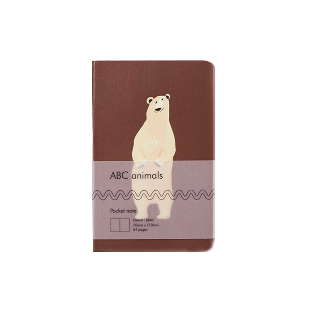 ABC Animal Pocket Note Set