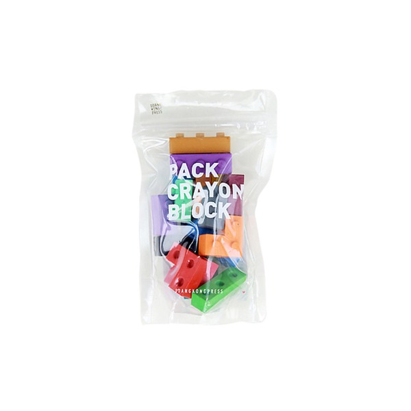 Pack Crayon Block 18pcs.