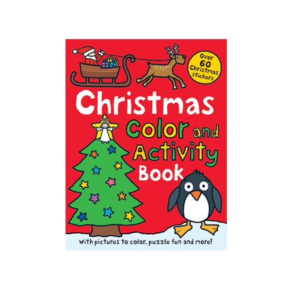 christmas color and activity book