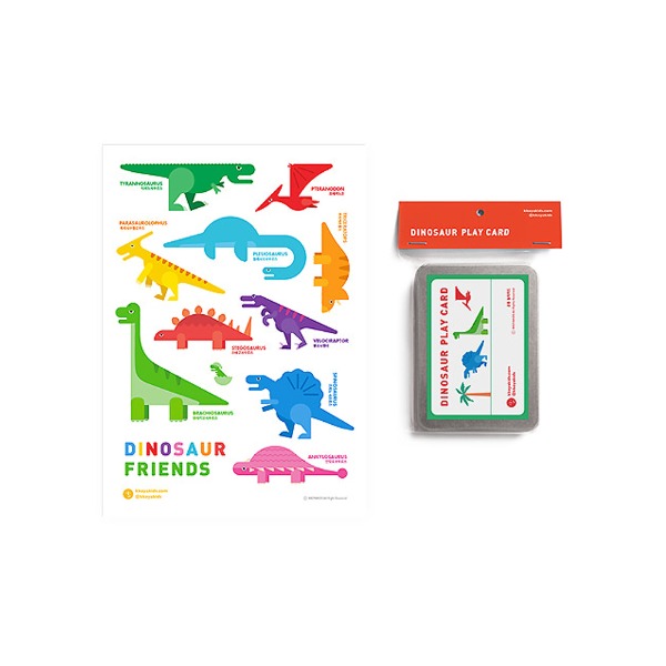 Dinosaur Play Card + Poster