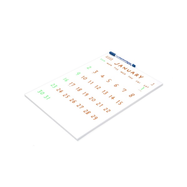 2022 Whiteboard Calendar