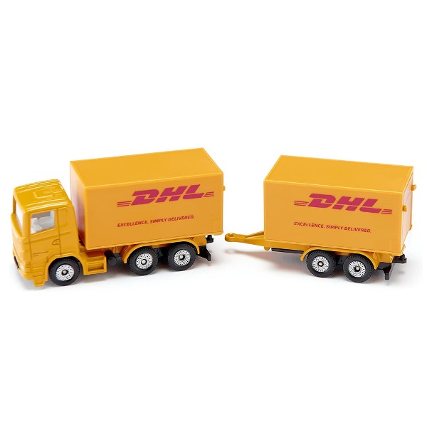 DHL Truck with Trailer